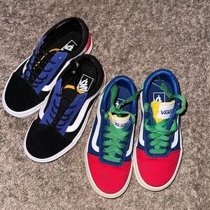 Two pair of Vans. Both included in the sale.